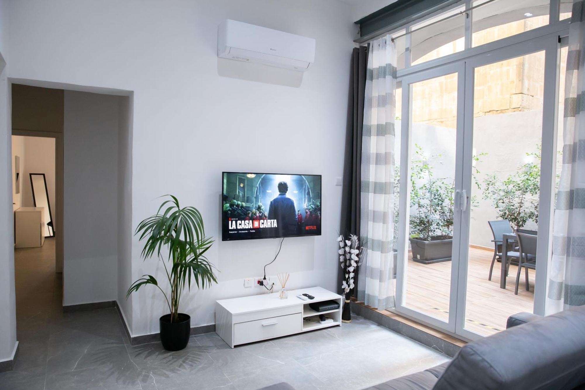 Valletta Waterfront Backyard Flat By Arcobnb Floriana Exterior foto